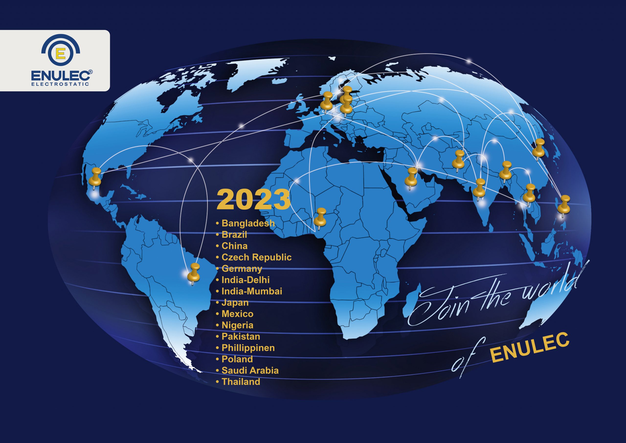 2023 – visits around the world